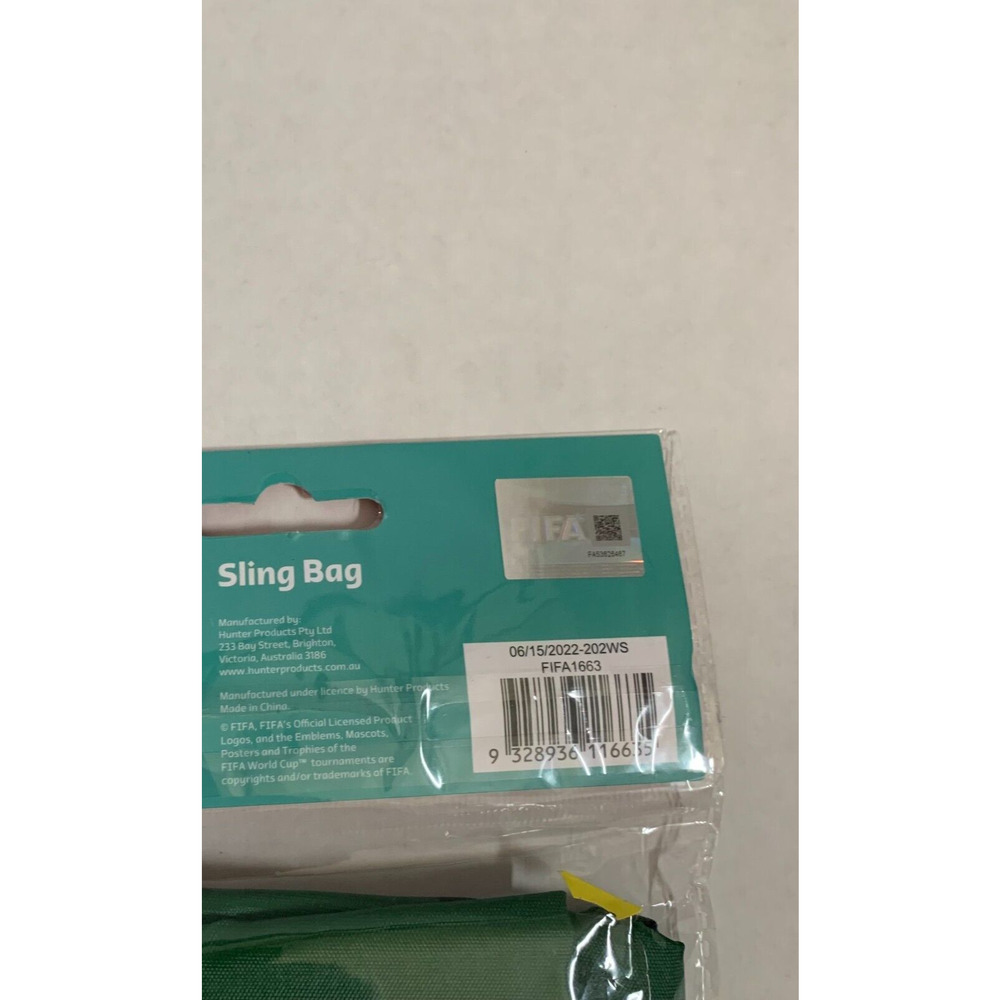 World Cup Qatar 2022 Soccer Mexico Sling Bag 17"x 13.5" Brand New - Picture 7 of 9